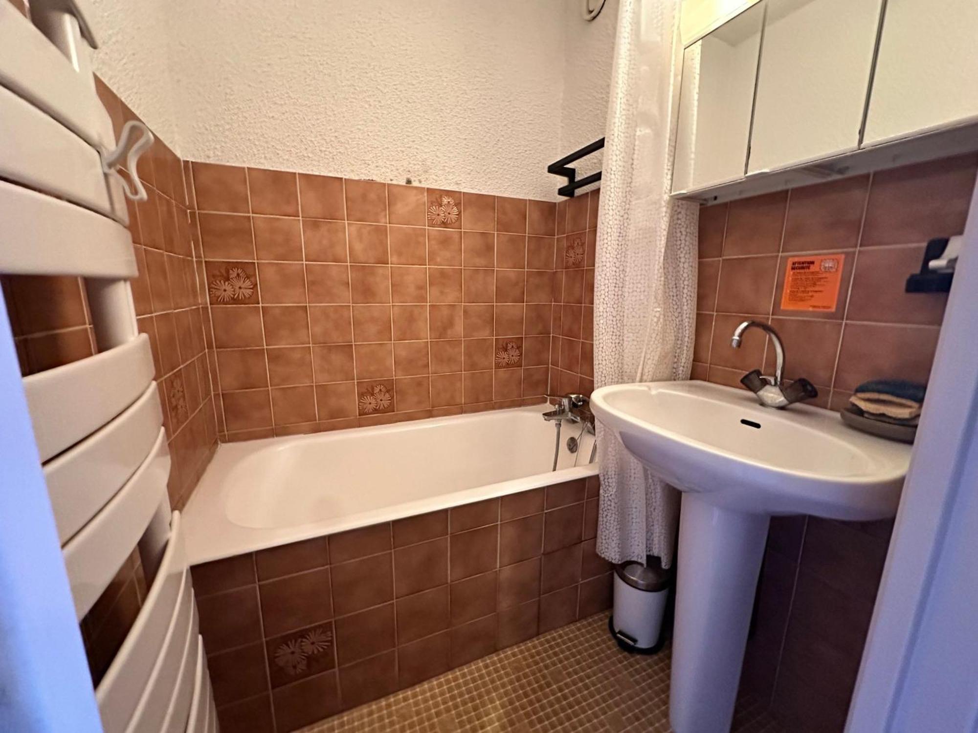 Studio Cabine Avec Balcon Sud, Proche Centre, Pistes De Luge Et Piscine - Fr-1-515-109 Villard-de-Lans Luaran gambar