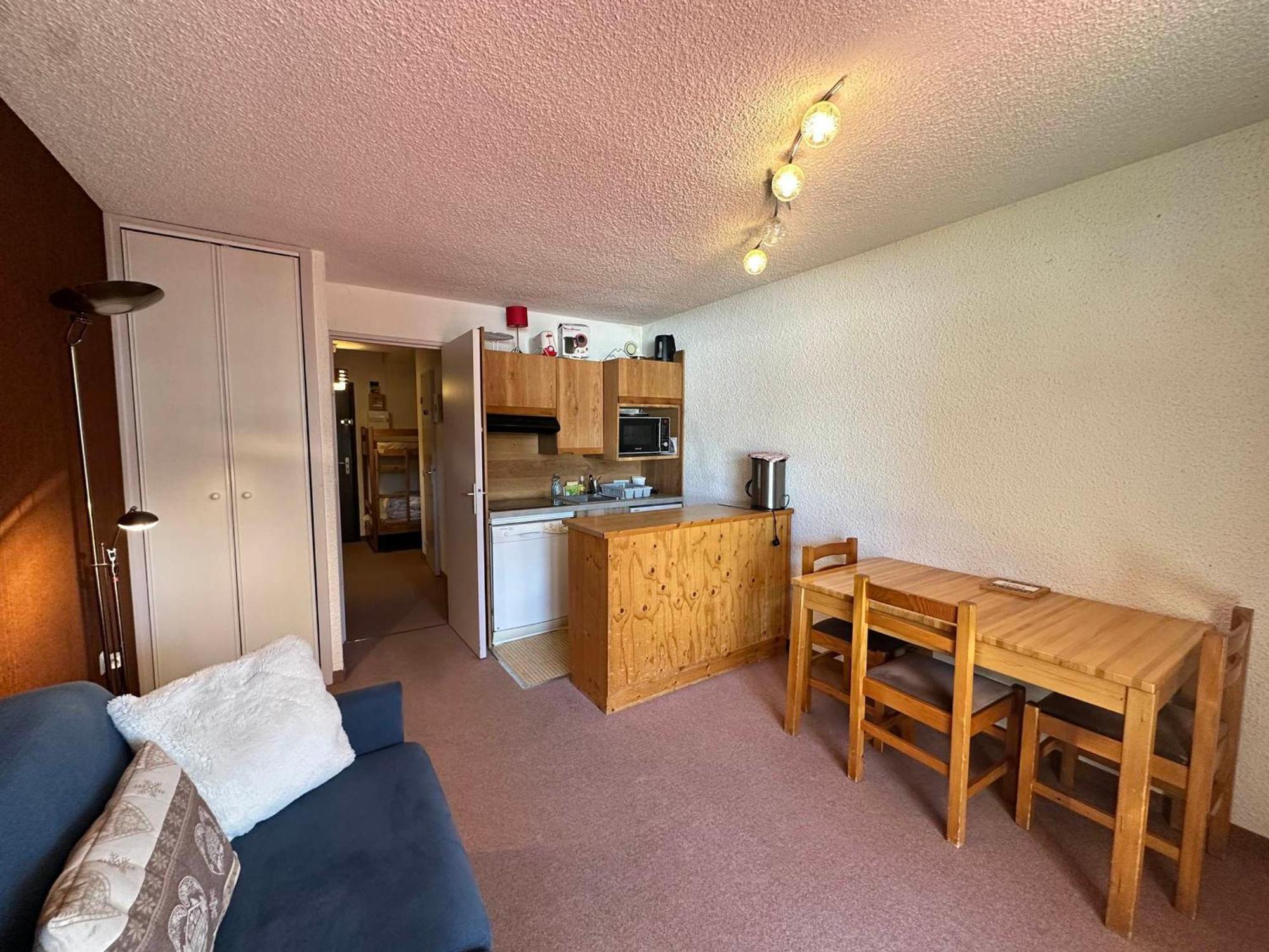 Studio Cabine Avec Balcon Sud, Proche Centre, Pistes De Luge Et Piscine - Fr-1-515-109 Villard-de-Lans Luaran gambar
