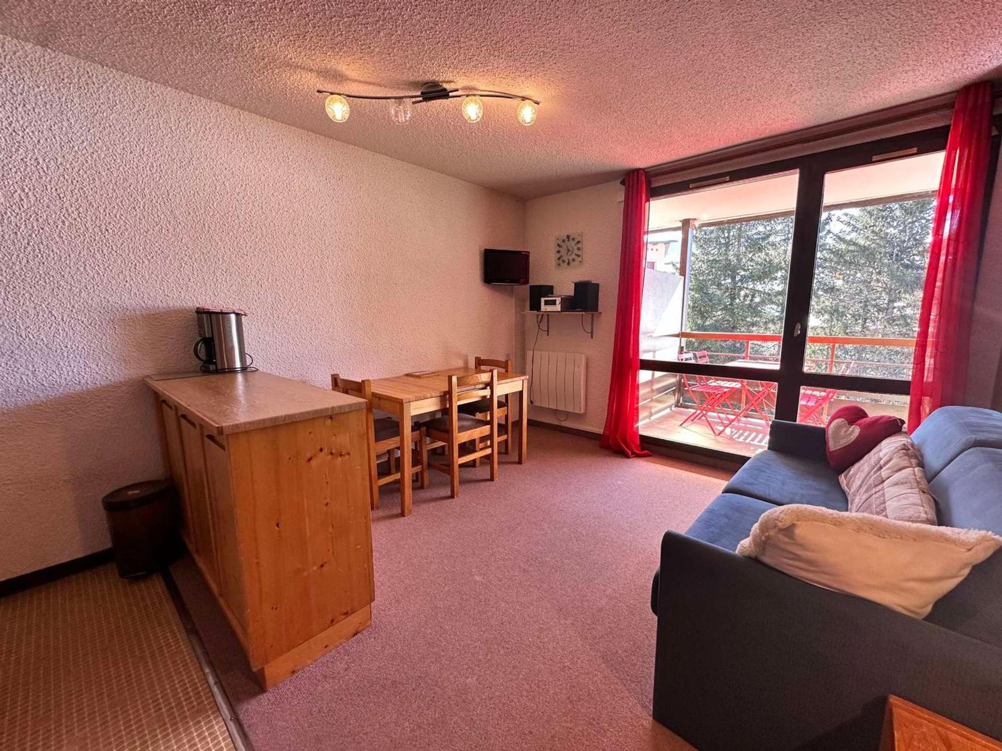 Studio Cabine Avec Balcon Sud, Proche Centre, Pistes De Luge Et Piscine - Fr-1-515-109 Villard-de-Lans Luaran gambar